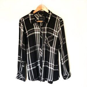 RAILS WOMEN'S LONG SLEEVE PLAID SHIRT M